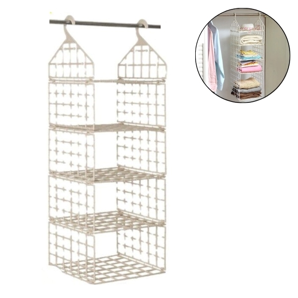 Αναδιπλούμενα ράφια αποθήκευσης 5 επιπέδων | FOLDWAY