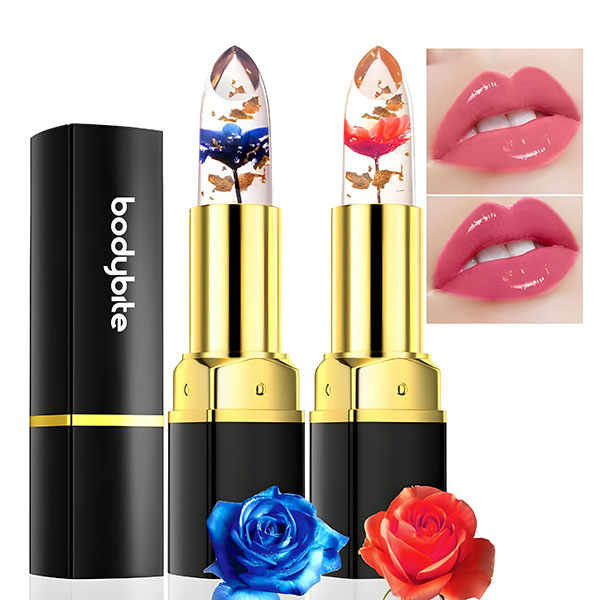 Ενυδατικό κραγιόν με λουλούδι που αλλάζει χρώμα με ζελέ | BLISSKISS